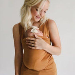 Women's Tan Nursing Top